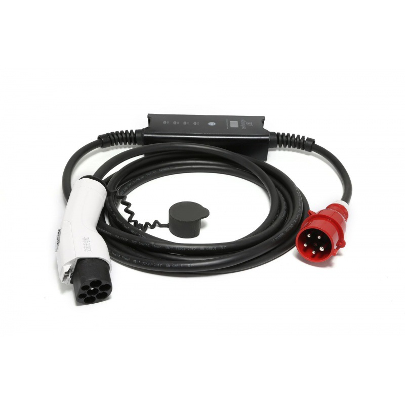 Screen Display 16A3P GBT CEE A - Type 2 Portable Ev Charger 11Kw Cee review and price